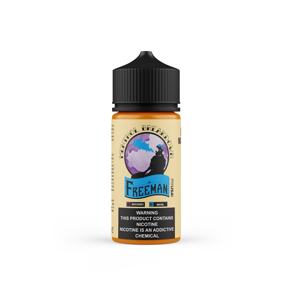 Menthol Breakdown - Mixed berries - Base flavor Freeman Vape Menthol Breakdown - Mixed berries - Base flavor Freeman Vape