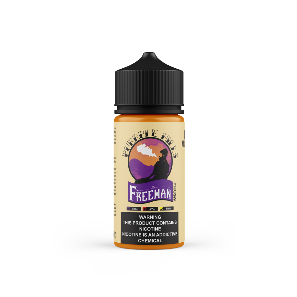 Purrple hills - Fruit mix with a menthol kick.