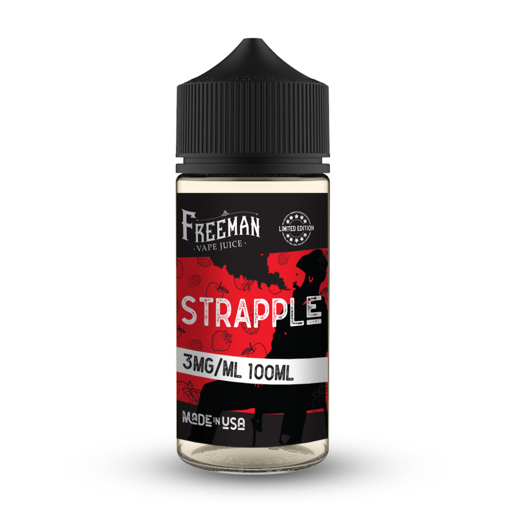 Strapple -Strawberry, apple, and raspberries Freeman Vape Strapple -Strawberry, apple, and raspberries Freeman Vape