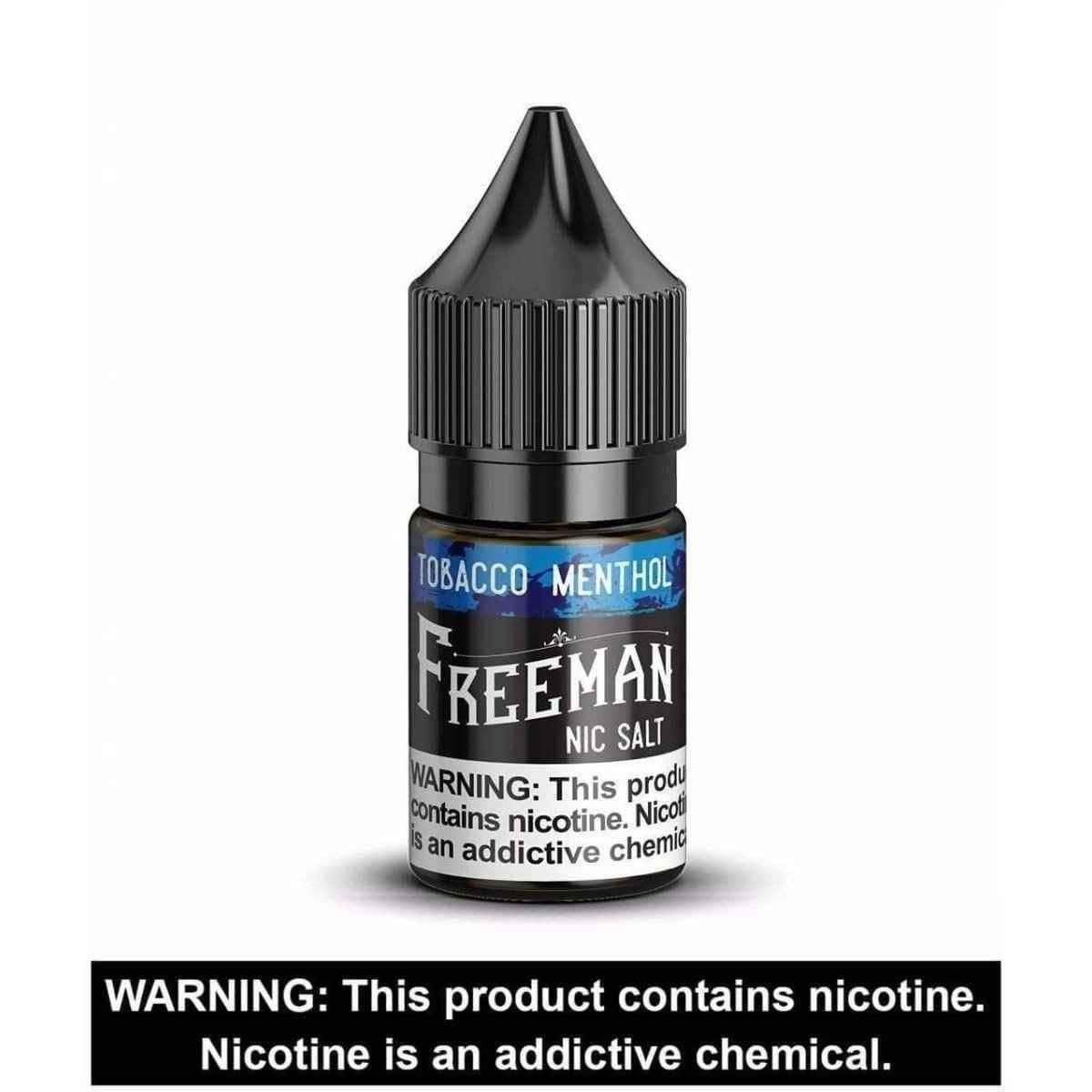 Tobacco Menthol salt nicotine Freeman Vape Tobacco Menthol salt nicotine Freeman Vape